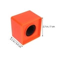thumbnail image 4 of KAKOWELY Microphone Marks Professional Interview Logo Stand Microphone Protector for Reporters (Square Orange),2.72"X2.72"X2.05", 4 of 5