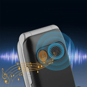 4G Flip Phone for Senior, 2.4 Inch Dual Screen SOS Emergency Call Feature Phone 1450mAh Battery with Charging Dock Big Push-Button for Elderly