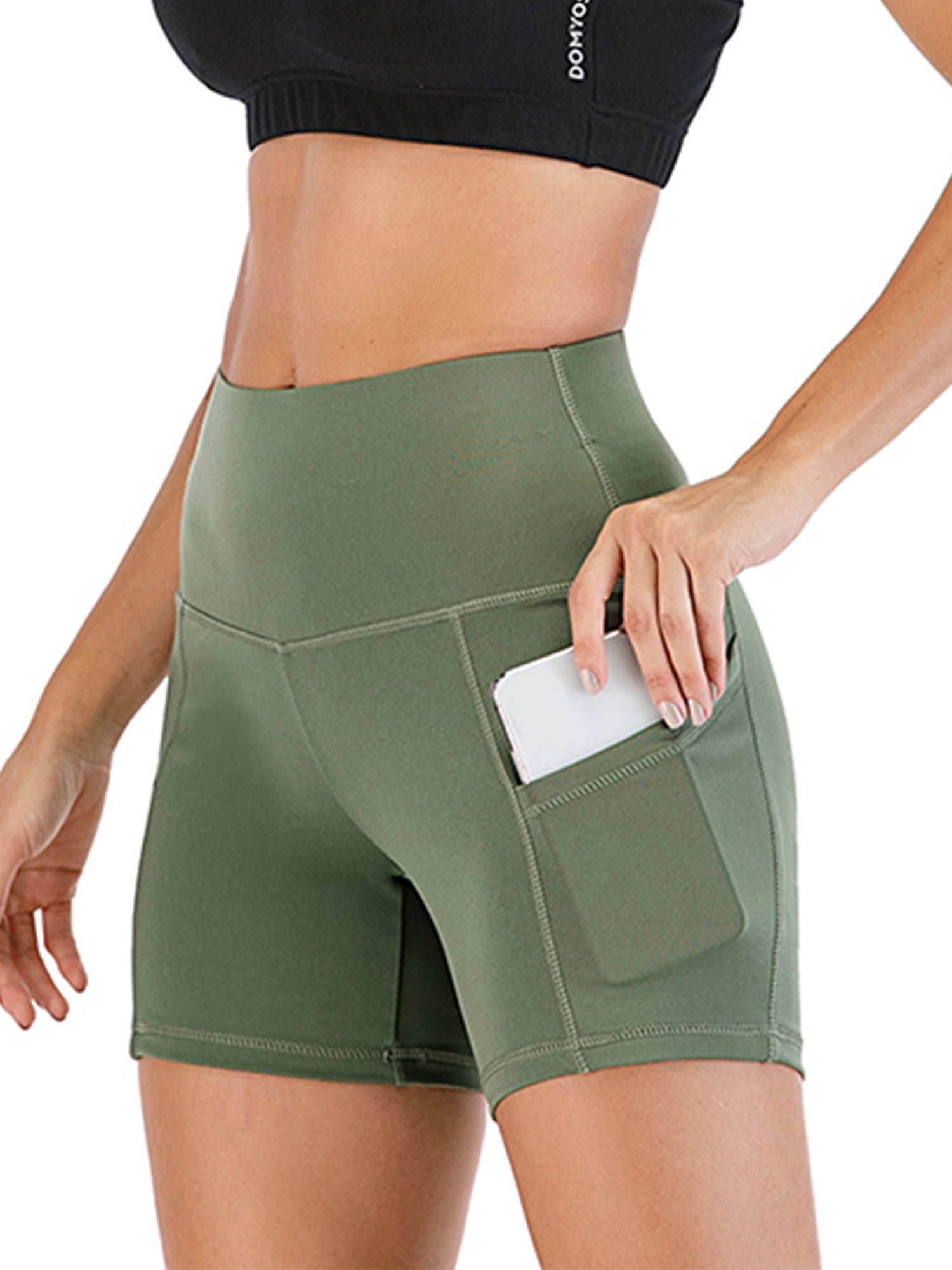 YEYELE Yoga Short Shorts Booty Short 