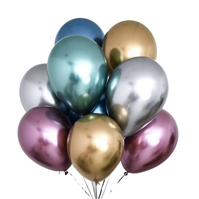 Kit de 50 globos de látex de 12 pulgadas y 2,8 g de grosor para fiestas