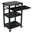 thumbnail image 2 of Front and Side Pullout Shelf Carts Nickel Legs, 2 of 2
