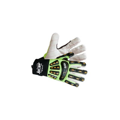 

Saf-T-Glove Joker XOS Old School Cotton Palm Impact Gloves 2X-Large - (4 Pairs)