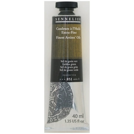 UPC: 3046450460404 | Sennelier Artists Oil Color 40ml Tube Golden Green S4