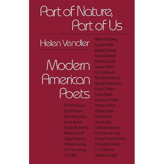 Part of Nature, Part of Us: Modern American Poets, (Paperback)