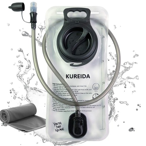 Bolsa de hidratación KUREIDA 3L con mochila para deportes al aire libre