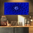 thumbnail image 1 of Design Art - Design de Fleur Bleue Abstraite, 1 of 3