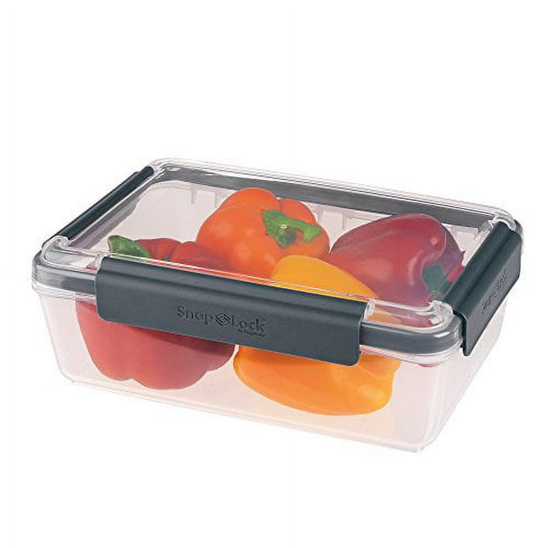 SnapLock by Progressive Sandwich To-Go Container - Purple, Easy-To-Open,  Leak-Proof Silicone Seal, Snap-Off Lid, Stackable, BPA FREE