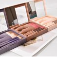 thumbnail image 5 of Easy-taken Travel Makeup Brush Set, 5pcs Mini Complete Function Cosmetic Brushes Kit (5pcs With Mirror),jxlgv, 5 of 5