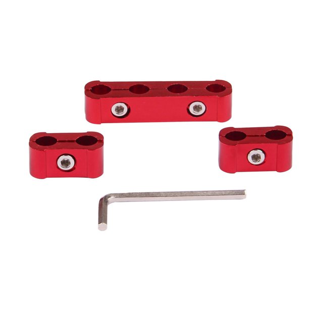 Separador de alambre de bujías Separador de alambre Seguro Ligero Ligero Funda Roja Encendido Uso profesional Conjunto completo Hermosa pintura Inevent VI014352-00