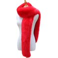 thumbnail image 3 of harmtty Women Long Scarf Solid Color Thickened Scarf Imitation Fox Fur Versatile Soft Scarf Winter Outdoor Wear, 3 of 8