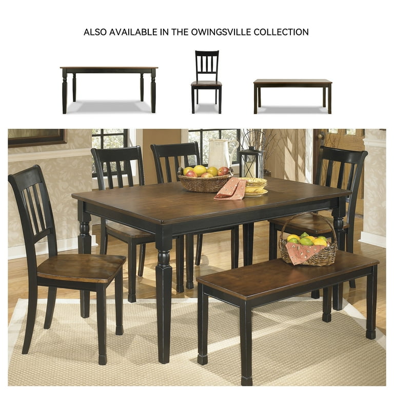 Signature Design by Ashley Casual Owingsville Dining Table Black