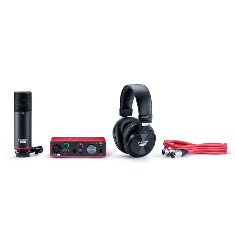 Focusrite Scarlett Solo Studio 3rd Gen - Home Recording with