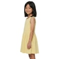 thumbnail image 5 of Pink Angel 3-Pack Girls' Dresses, Kids Casual Fit and Flare Sleeveless Summer Dress & School Outfit, 100% Cotton, 5 of 9