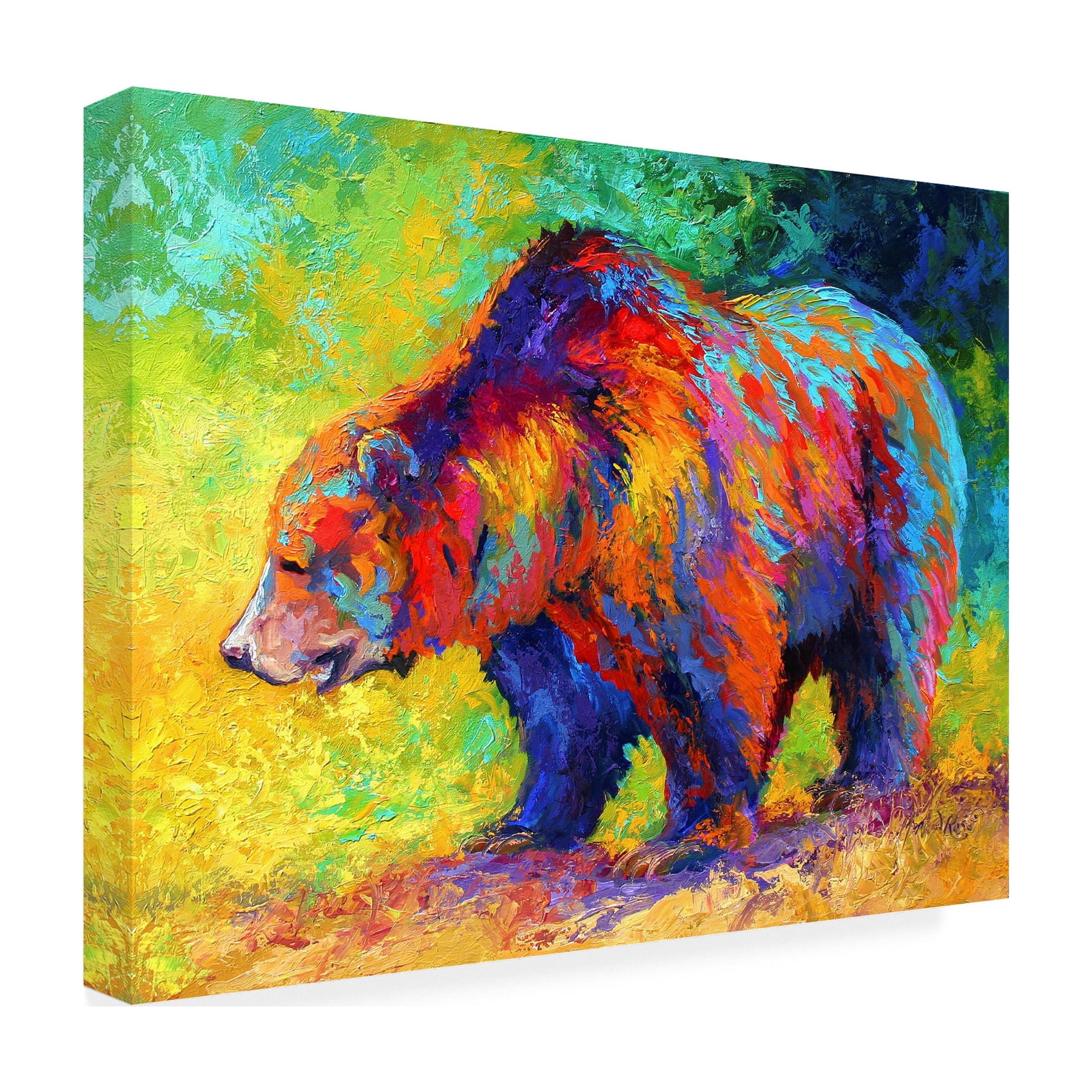Marion Rose 'New Grizz' Canvas Art