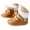 Brown, variant on HUANBAI Baby Sneakers Soft Sole First Shoes For 0 18 Months Unisex Breathable Comfortable Lightweight Everyday Casual Footwear For Boys And Girls 0-6 Months