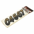 thumbnail image 3 of Stiffie Boat Alphanumberic ID Decal WL41 | Gold / Black 3 x 1 1/3 Inch, 3 of 4