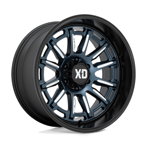 XD Cast Aluminum Rim XD865 20X9 6X5.5 BLUE-MILL BLK-LP 00MM, XD865290689A00