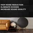 thumbnail image 4 of 48 Pack Acoustic Panels for Walls, 1" x 12" x 12" Wedge Sound Absorbing, Foam Noise Canceling for Studio Recording, Home Office, 4 of 12