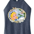 thumbnail image 3 of Disney - Alice In Wonderland - Alice Daisies - Juniors High Neck Tank Top, 3 of 5