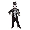 thumbnail image 3 of Baron Samedi Adult Halloween Costume, X-Large, 3 of 3