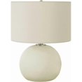 thumbnail image 1 of Monarch Specialties I 9630 LightingTable Lamp, Ivory/Cream Shade, Cream Ceramic, Contemporary, 1 of 7