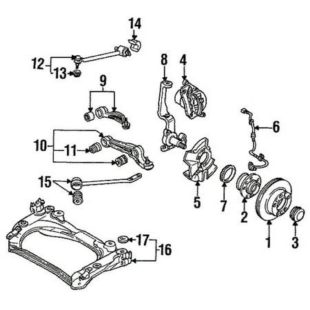 Genuine OE Mazda Tension Strut - H430-34-130