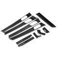 thumbnail image 2 of Carbon Fiber Cover Kit Interior Cover Set Interior Trim Set Carbon Fiber Decor 10Pcs Carbon Fiber Interior Trim Cover Decoration Set Fit For   971 2017-2019, 2 of 8