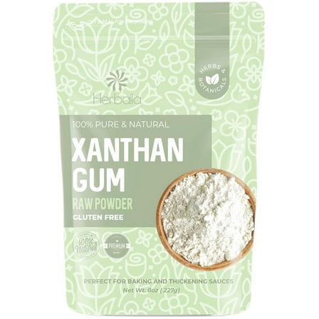 Herbaila Xanthan Gum Powder 8oz | Keto Friendly, Gluten Free, Non-GMO