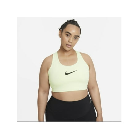 

NIKE Intimates Green Medium-Support Racerback Lightweight Sports Bra Plus 2X