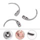 thumbnail image 2 of 3 Pcs Magnetic Hooks Alarm Key Hook Detacher Magnetic Remover Accessories Mini Hook Detacher Tag Hook Pin Opener Key, 2 of 4