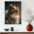 thumbnail image 5 of Shetland Sheepdog Dog Wall Decor - Space Wall Decor - Space Wall Art - Funny Dog Wall Art Poster - Cute Dog Home Decor - Dog Themed Gifts, 5 of 6