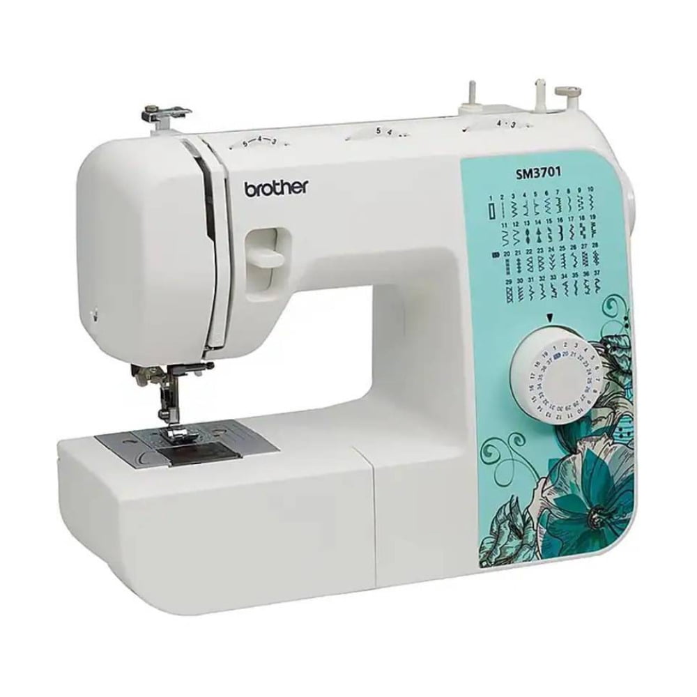 Brother SM3701 37-Stitch Sewing Machine (Multicolor) Bundle with Stabilizer Roll (2 Items)