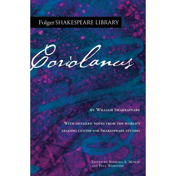 Folger Shakespeare Library Coriolanus, (Paperback)