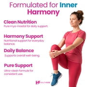 HealthFare Myo Inositol Supplement, 2600mg | 200 Veg Capsules | Ultra Strength | Healthy Ovarian Support for Women | Vitamin B8 for Women