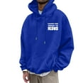 thumbnail image 5 of Christian Hoodies for Men 2025 Leave The Judgin' To Jesus Hoodie Hooded Sweatshirt with Pockets Pullover Hoodie, 5 of 7
