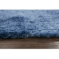 thumbnail image 2 of Rizzy Rugs Dora Shag Area Rug DRA104 Blue Single-Color Deep Pile 7' 6" x 9' 6" Rectangle, 2 of 2