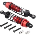 thumbnail image 2 of Metal Oil Filled Front&Rear for 1/12 12428 12423 RC Car Crawler Upgrad Part,Red, 2 of 5
