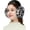 Black, variant on Women's Winter Earmuffs Plush Faux Fur Ear Muffs Outdoor SKI Ear Warmers for Cold Weather