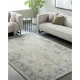 thumbnail image 6 of Hauteloom Ahmaud Living Room, Bedroom Area Rug - Traditional - High Pile - Beige, Light Gray, Gray - 18" x 18" Sample, 6 of 7