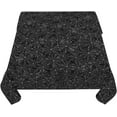 thumbnail image 7 of Halloween Square Tablecloth 60x60 Inch Black and White Spider Web Table Cloth Halloween Scary Themed Washable Table Cover fo Home Dining Room Kitchen Party Picnic Holiday Decor, 7 of 7