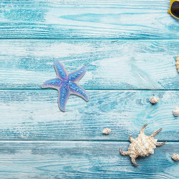 FRCOLOR Home Sea Star Figurine Beach Sea Star Figurine Decor Office Bedroom Sea Star Sculpture Decor Artificial Sea Star Decoration