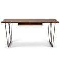 thumbnail image 4 of Simpli Home Ryder SOLID WOOD Modern Industrial 66 inch Wide Writing Office Desk in Natural Aged Brown, 4 of 10