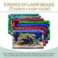 thumbnail image 4 of Hygger Aquarium Light, 36W LED Fish Tank Light for 36-42 Inch Fish Tank Freshwater Planted, 24/7 Lighting Cycle 6 Colors Full Spectrum, Build in Timer Sunrise Sunset Auto On Off, 4 of 6