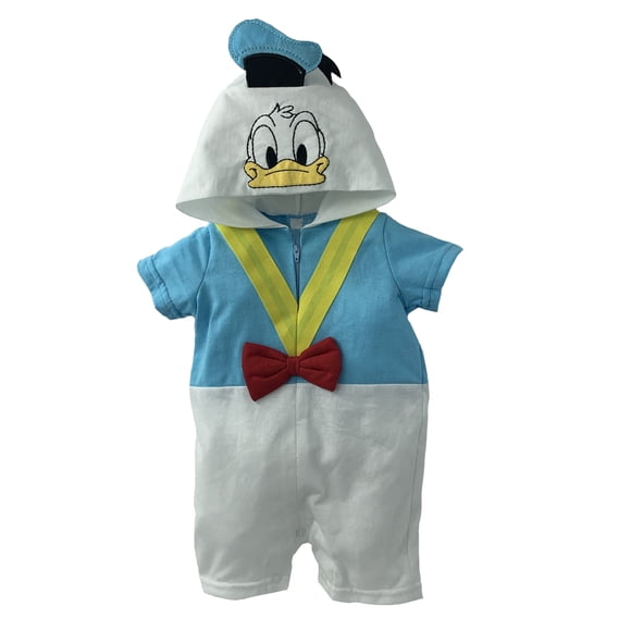 Pañalero con Gorro Bordado Disney Donald Talla 3 meses Disney Disney Ropa de Recién Nacido