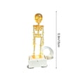 thumbnail image 2 of Rourlinge Halloween Dancing Skeleton Aquarium Ornament, Air‑Driven Bubbler Fish Tank Decor,Oxygen‑Generating Landscape Accessory for Tank, Festive Holiday Gift for Fish‑Keeping Enthusiasts, 2 of 7