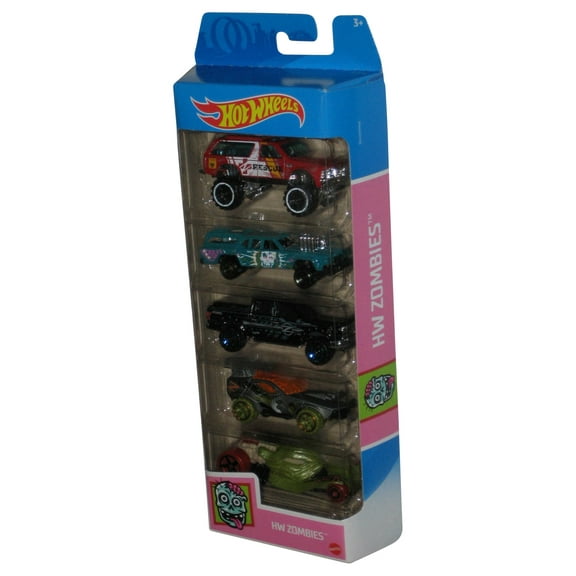 Hot Wheels HW Zombies (2020) Toy Car 5-Pack Gift Set