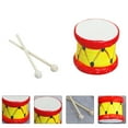 thumbnail image 4 of KAKOWELY 1 juego de minitambor con baquetas, miniaccesorios para el hogar, microtambor decorativo, 4 of 5