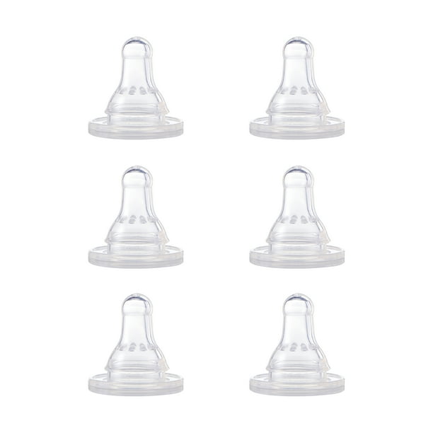 First Essentials by NUK™ Replacement Bottle Nipples, Silicone, Fast