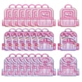 thumbnail image 1 of Mochila de dibujos animados para niños, bolsas de regalo, suministros para fiestas, bolsas de almacenamiento de dulces con asa para aperitivos, 21 Rosa, 1 of 8