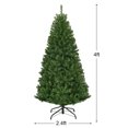 thumbnail image 2 of Costway 4Ft Pre-Lit Artificial Christmas Tree Premium Hinged w/ 100 LED Lights & Stand, 2 of 8